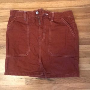 🔥3 for $30 🔥Tan brown mini skirt